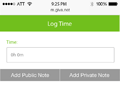 Giva Mobile: Log Time Worked on a Ticket